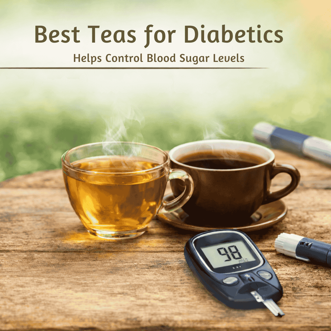Premium black tea leaves brewed in a cup, showcasing healthy tea consumption for diabetes management and wellness